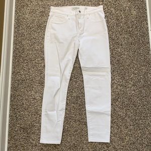 White skinny Lucky Brand Jeans